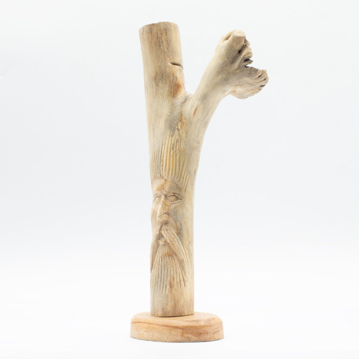 Handgefertigte Parasiten Holz Kunstschnitzerei - Greenman